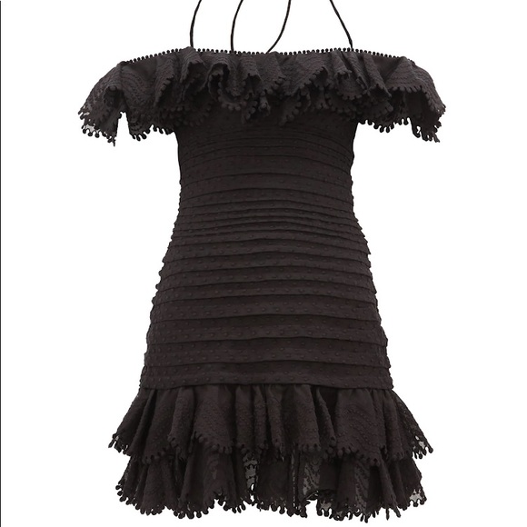 NWT Zimmermann Super Eight Off Shoulder Mini Dress - Picture 4 of 5